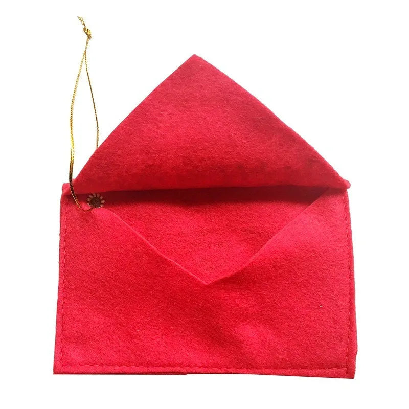 10 Christmas Hanging Envelope Gift Card Holders – Tree Décor