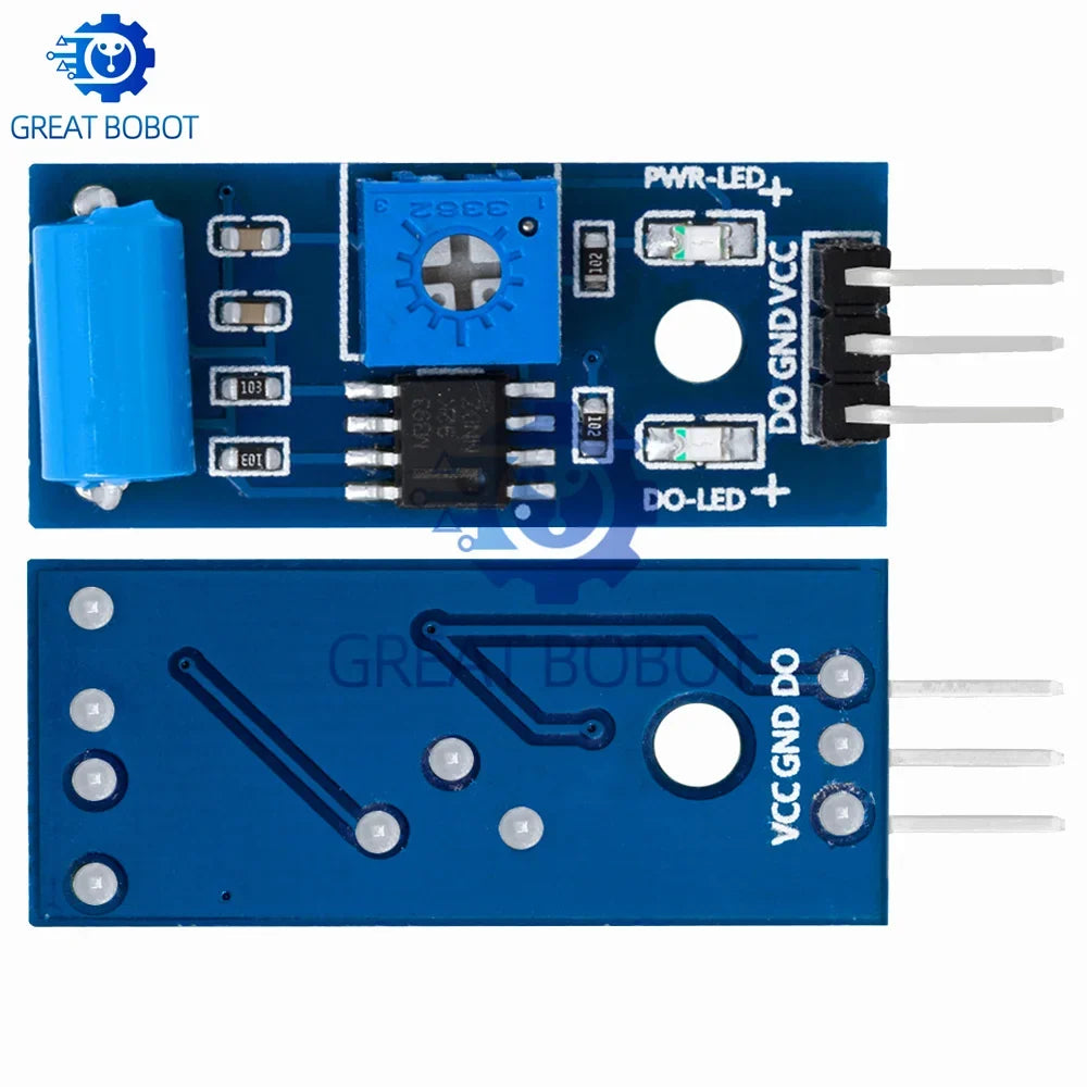 SW-420 Vibration Sensor Module & Alarm Switch for Arduino
