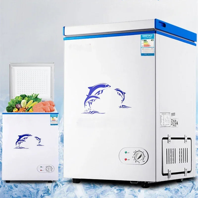 43L Mini Chest Freezer – Auto-Defrost, Single Door, Grade 1