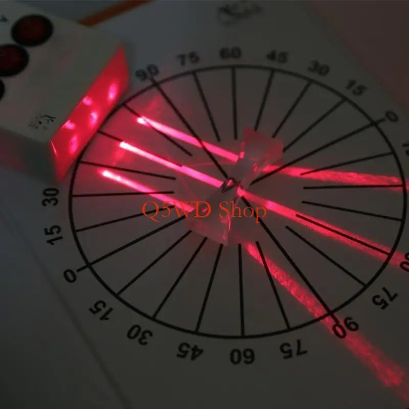 Optical Lens & Prism Set – Physics Light Experiment Kit