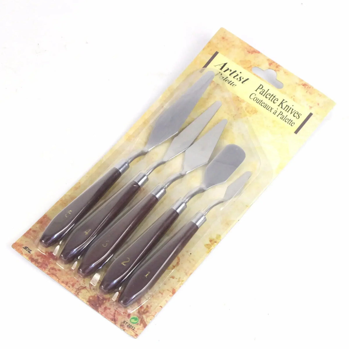 5-Piece Palette Knife Set – Acrylic, Oil & Gouache Paint Spatulas