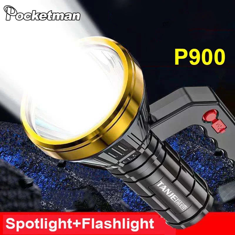 POCKETMAN 3800LM Rechargeable LED Spotlight – Waterproof Torch