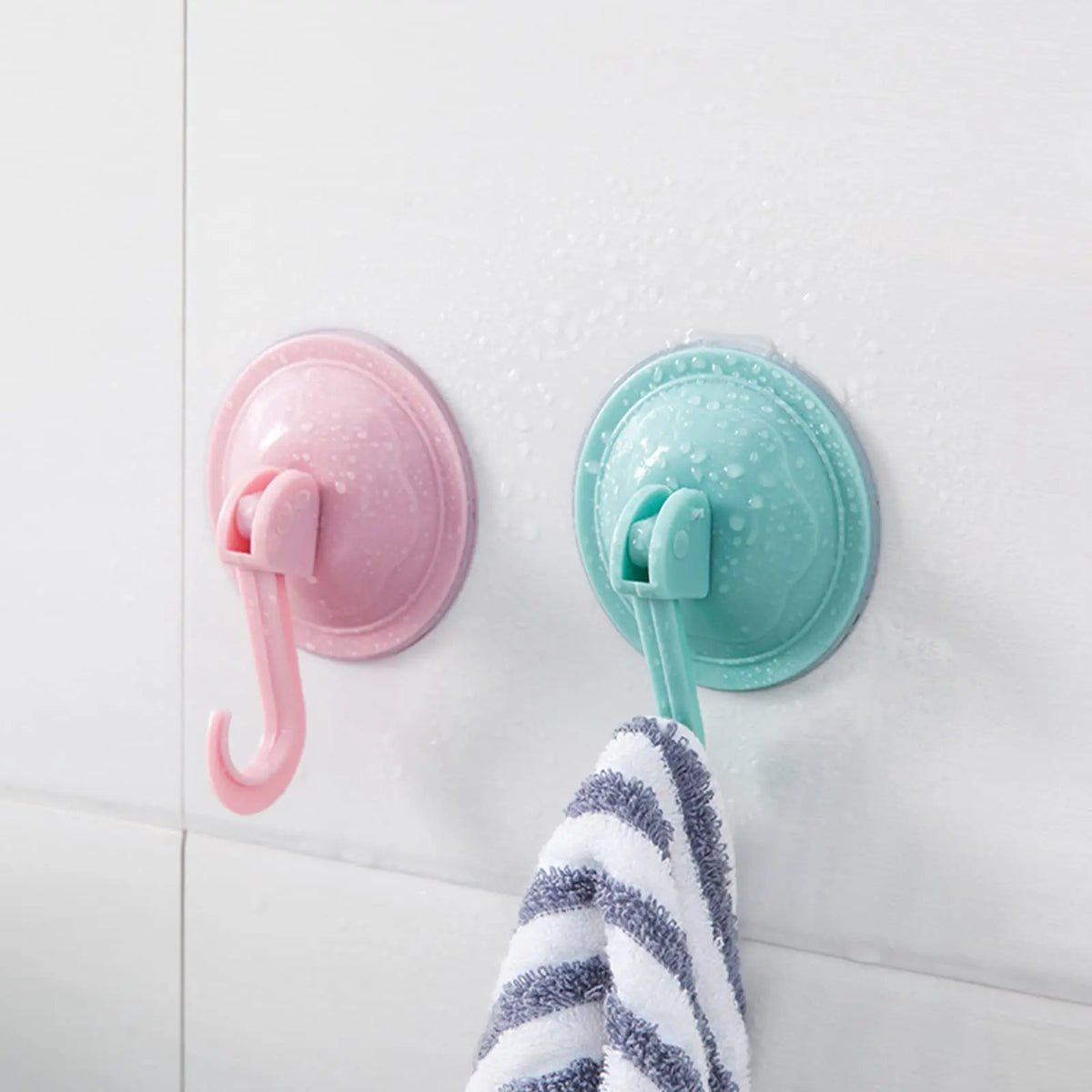 Vacuum Sucker Hook Heavy Duty Bathroom Living Room Kitchen Hanger