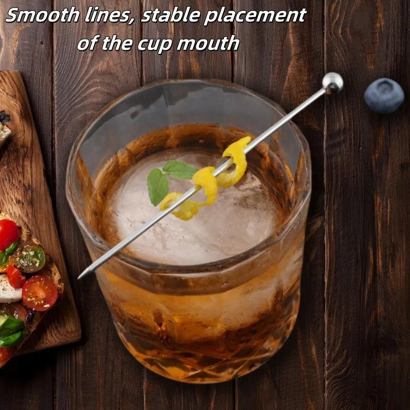 Stainless Steel 304 Cocktail Picks – Fruit Skewer Set 10/50/100