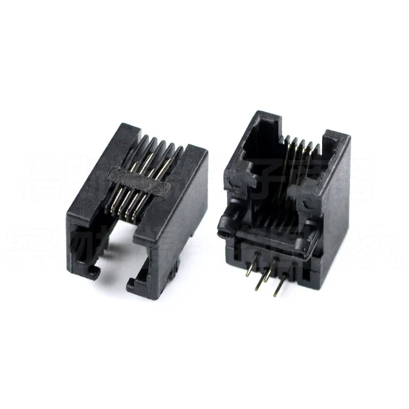 RJ11 Telephone Socket Curved Pin 95001 4P4C 6P6C 6P4C 8P8C Female