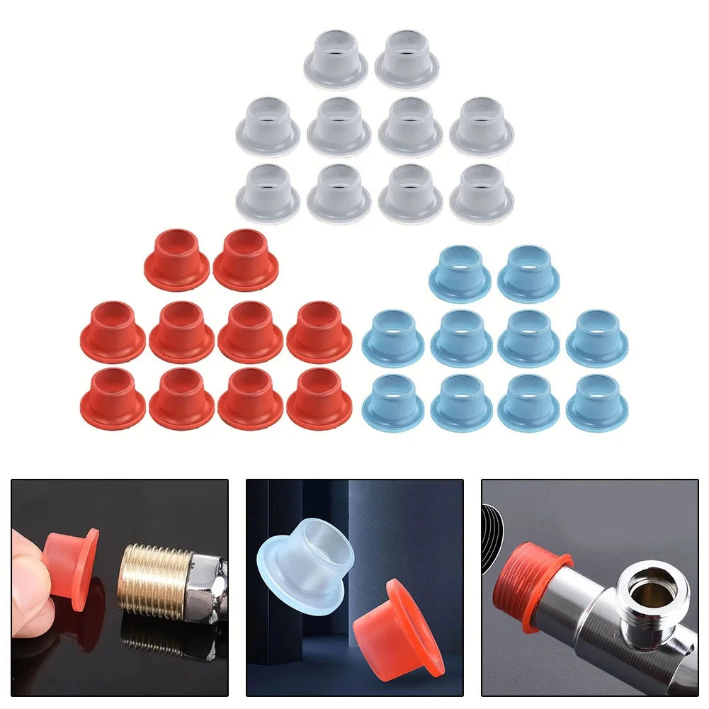 10-Pack Leak-Proof Faucet Sealing Gaskets | Silicone Washers