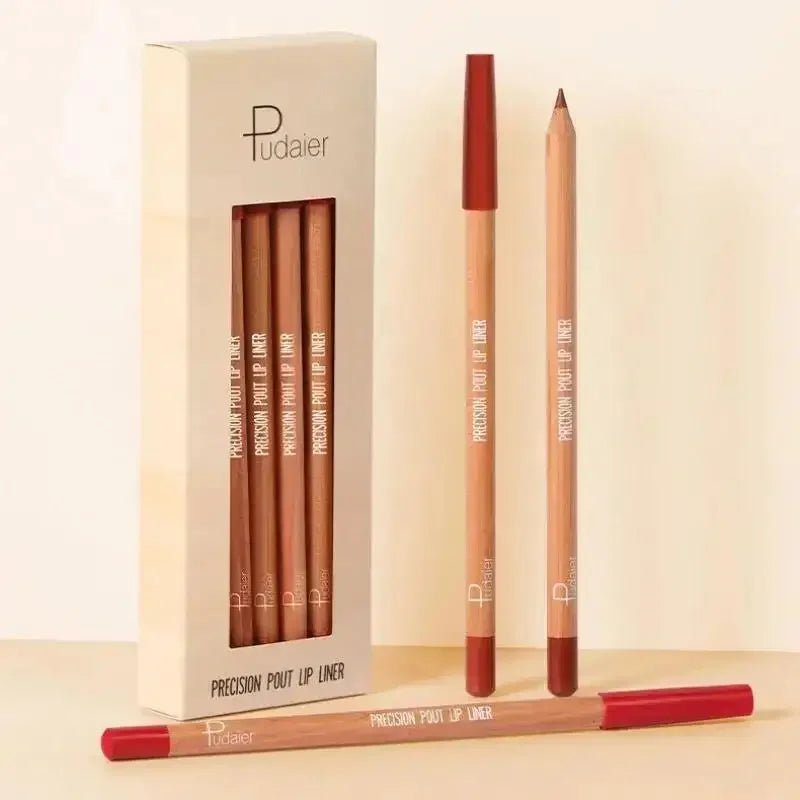 Eldridge Matte Lip Liner Set – 12 Waterproof Pencils
