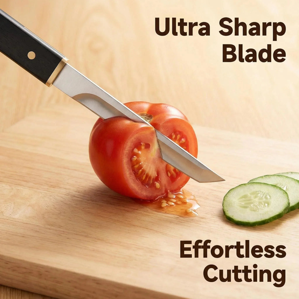 Stainless Steel Cleaver – Hand Forged Boning & Butcher Knife