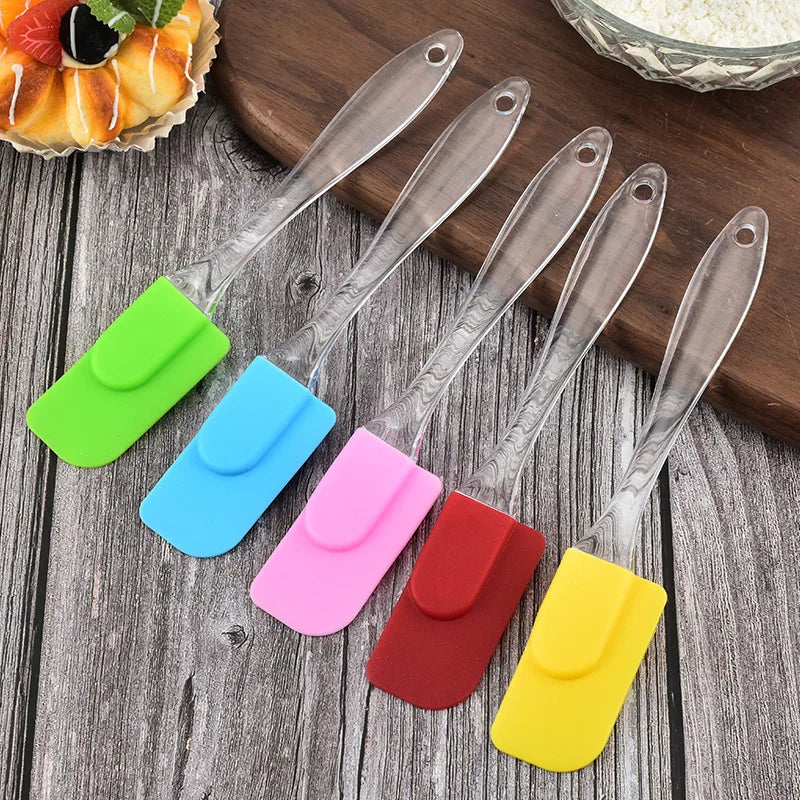 Non-Stick Silicone Spatula – Cake, Butter & Cream Scraper