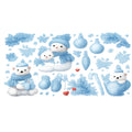 UV DTF Transfer Stickers – Snow Bear Christmas DIY Decals