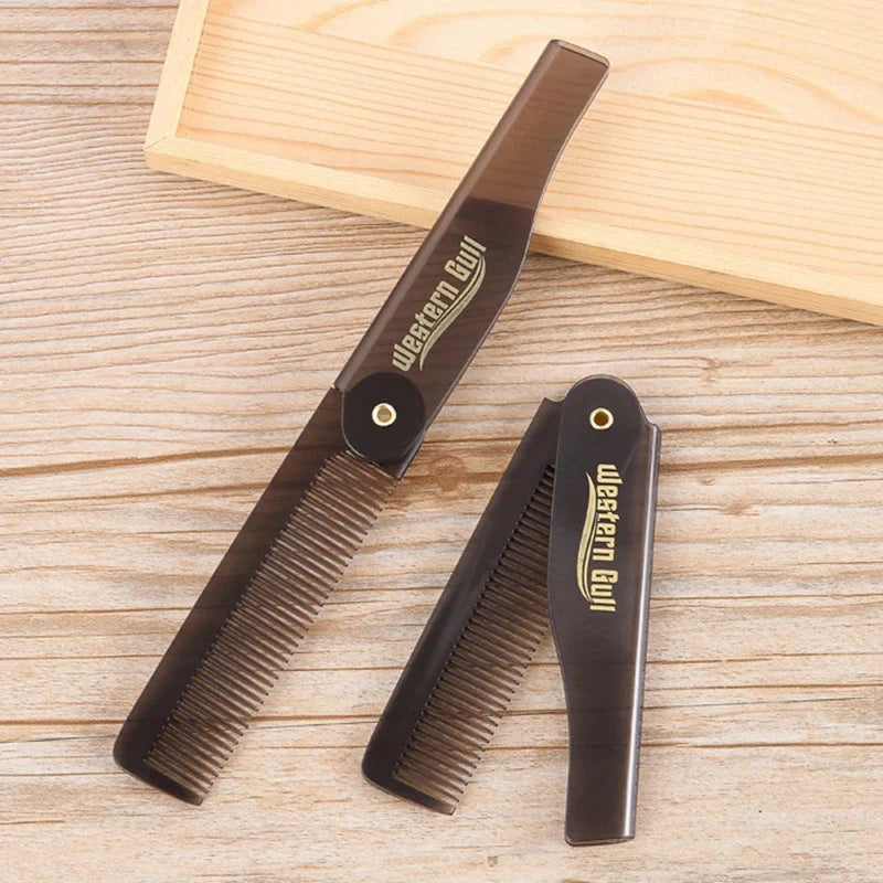 Portable Foldable Pocket Comb – Beard & Hair Styling Tool