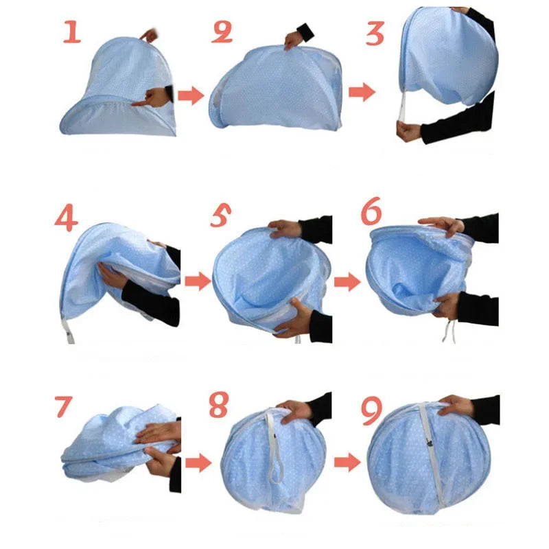 0-3Years Portable Foldable Baby Netting Polyes Newborn Sleep Bed