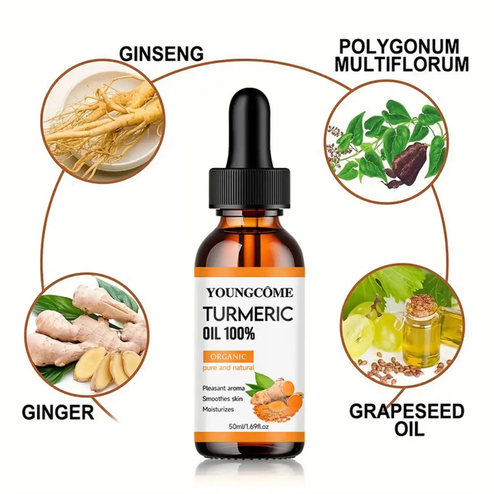 Turmeric Freckle Whitening Serum Anti-oxidant Nourishing Moisturizing