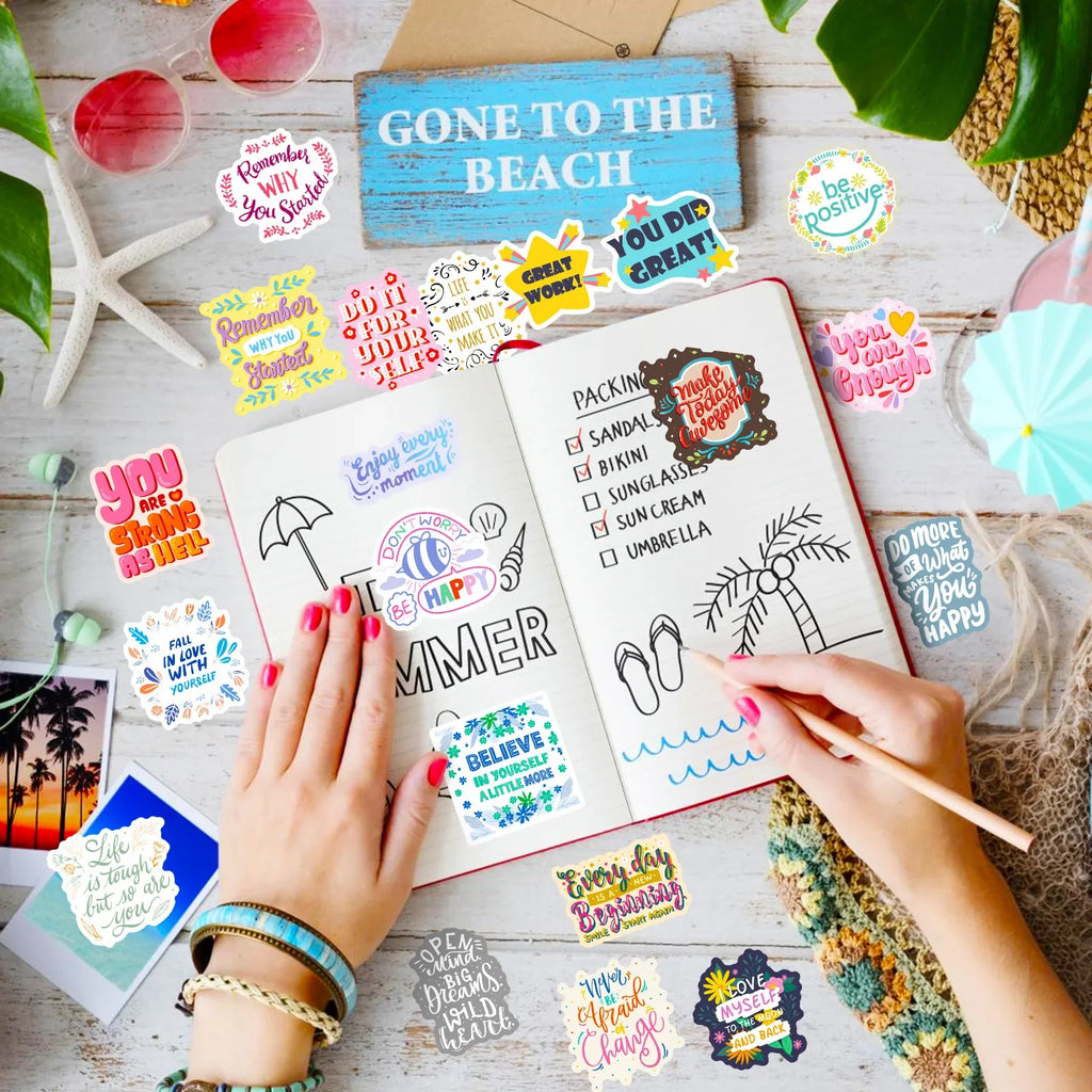 Inspirational Sticker Stickers Affirmation Positive Journaling
