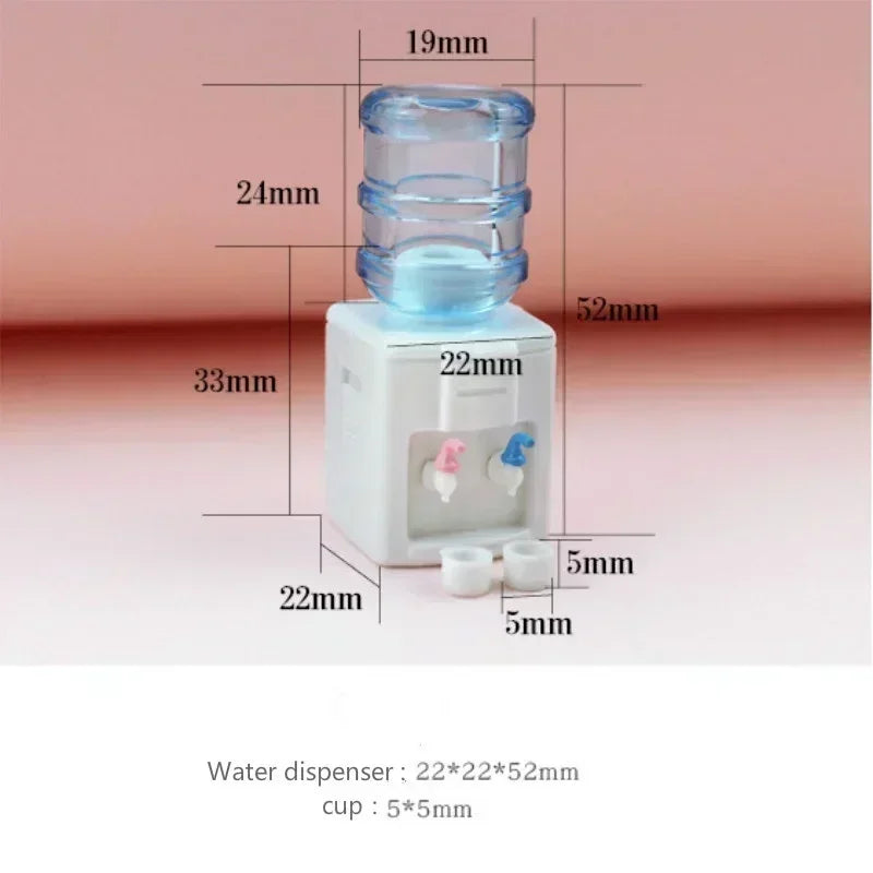 1:12 Dollhouse Miniature Water Dispenser – Life Scene Decor