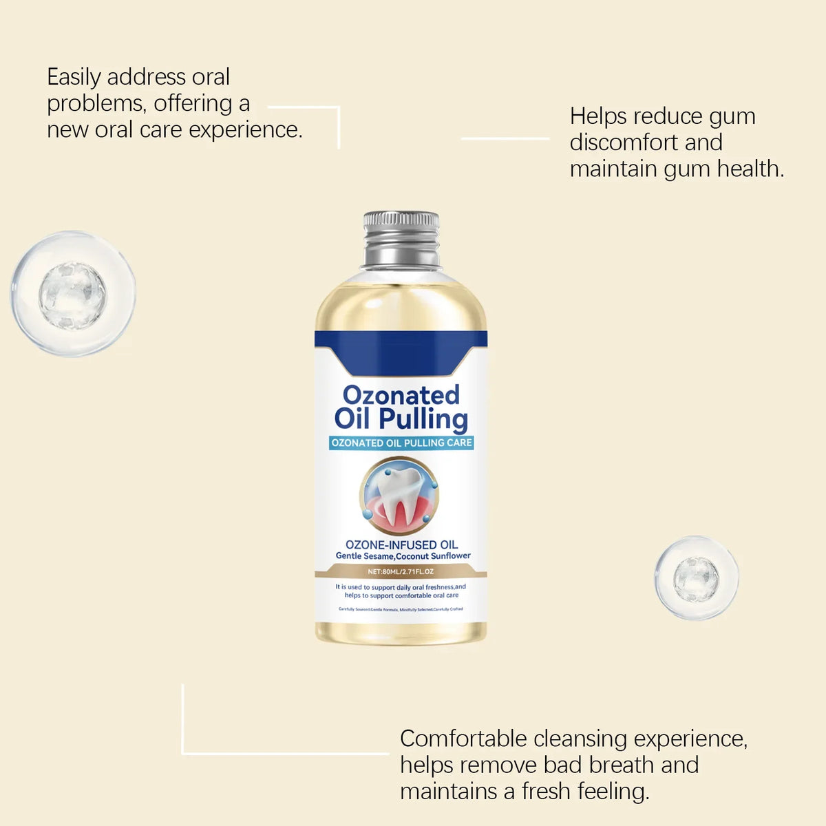 Jaysuing Mint Mouthwash 80ml – Fresh Breath & Oral Care