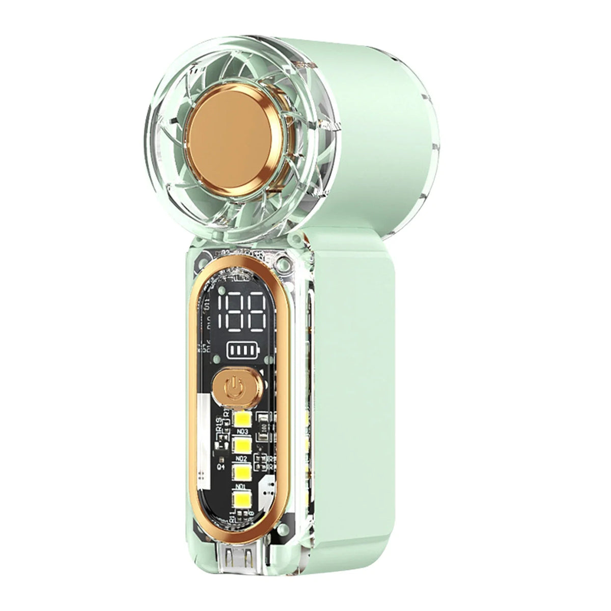 Personal Mini Pocket Fans Type-c Rechangable Ultra-quiet Small