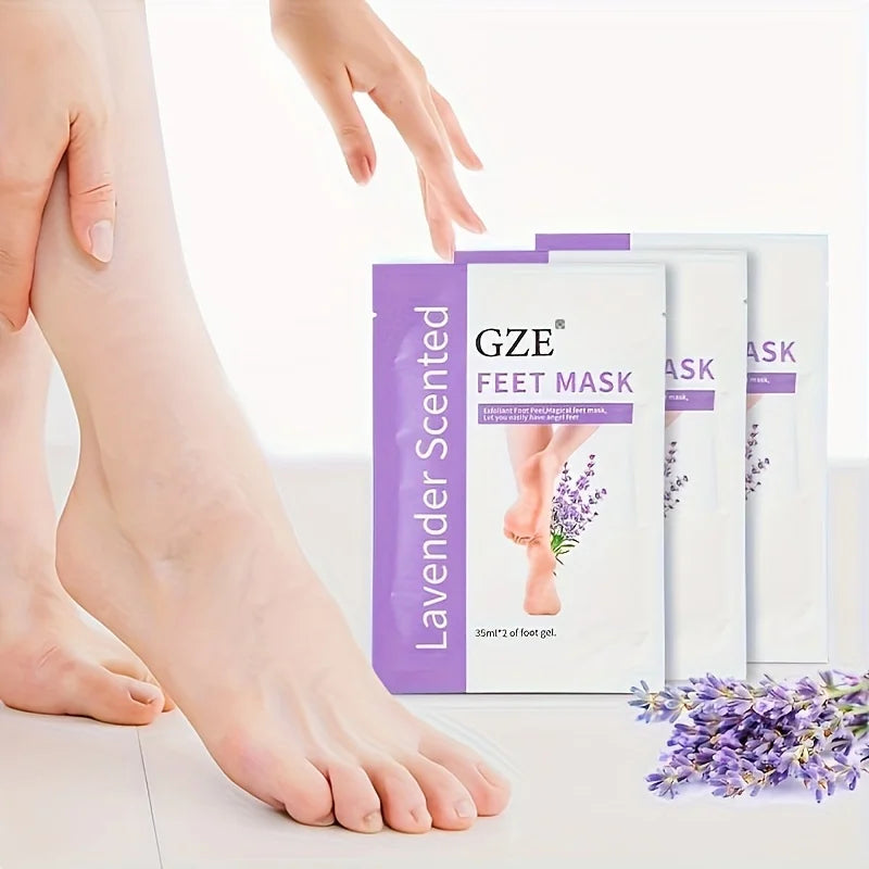 GZE Foot Peel Mask – Exfoliating Treatment for Smooth Feet