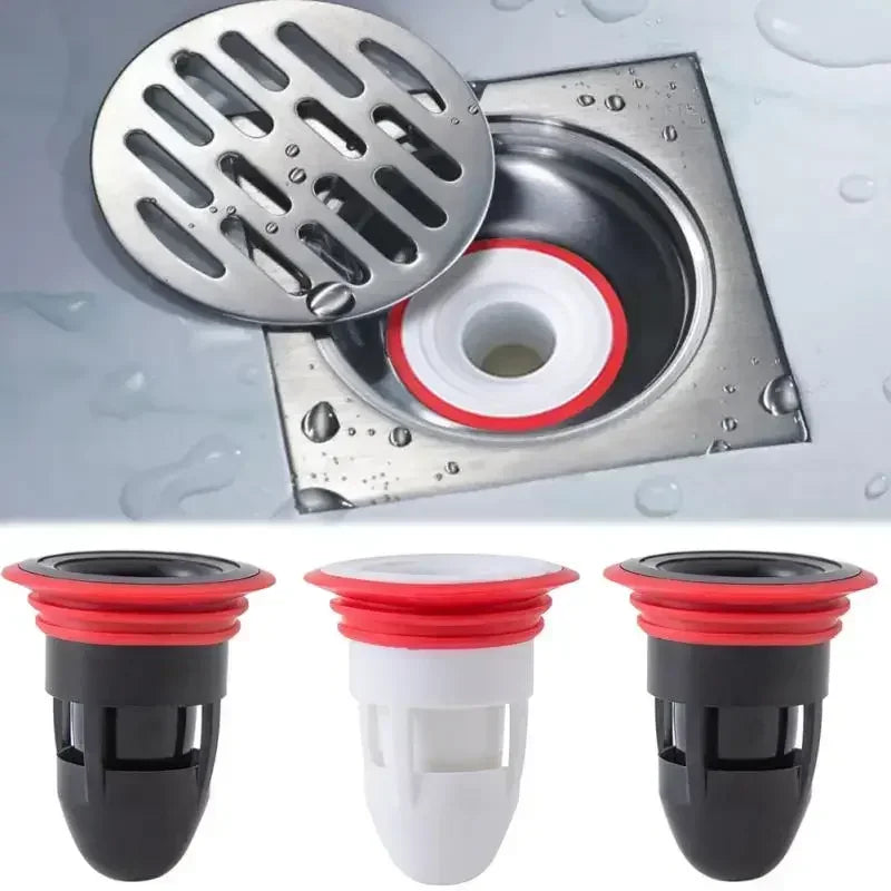 Silicone Floor Drain Strainer & Odor Seal – Sink & Shower