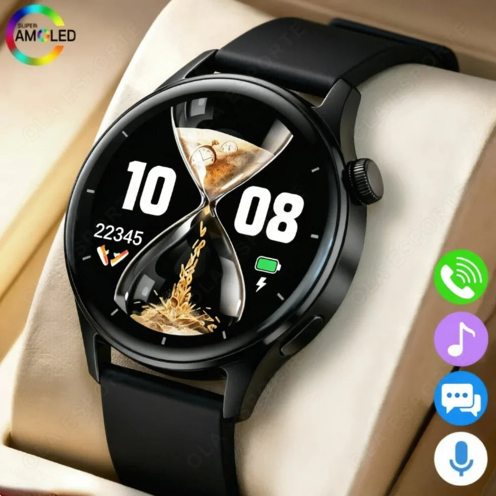 2026 Smart Watch Men Women Heart Rate Sleep Health Monitor Bluetooth