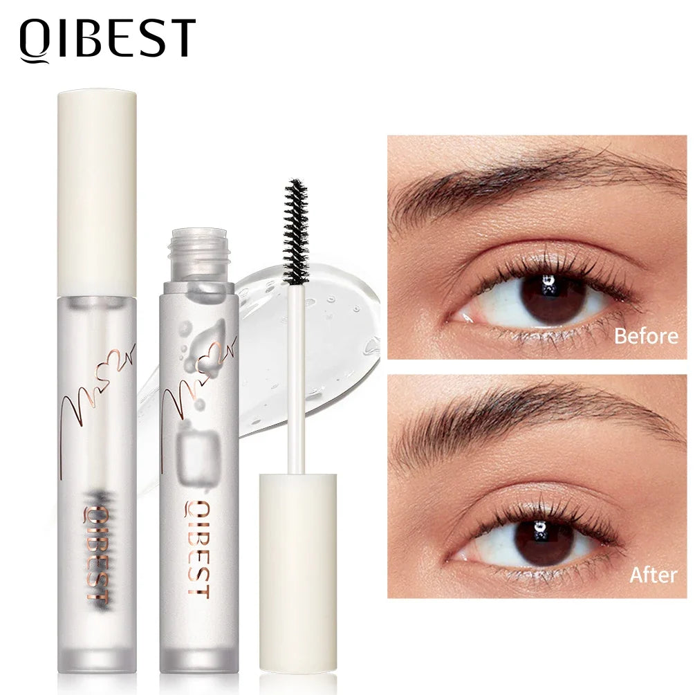 QIBEST Transparent Eyebrow Gel – Waterproof Long-Lasting Brow Styling