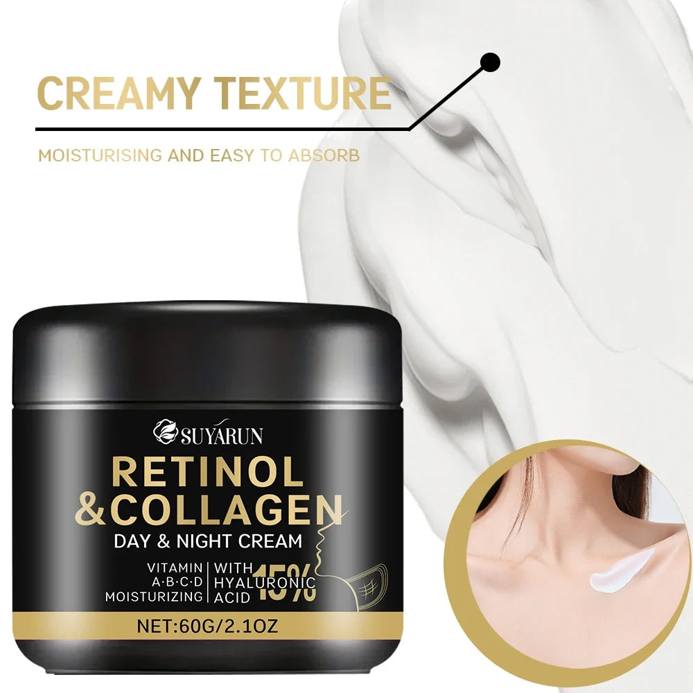 SUYARUN Retinol Collagen Neck Cream – Firming Lifting Moisturizer