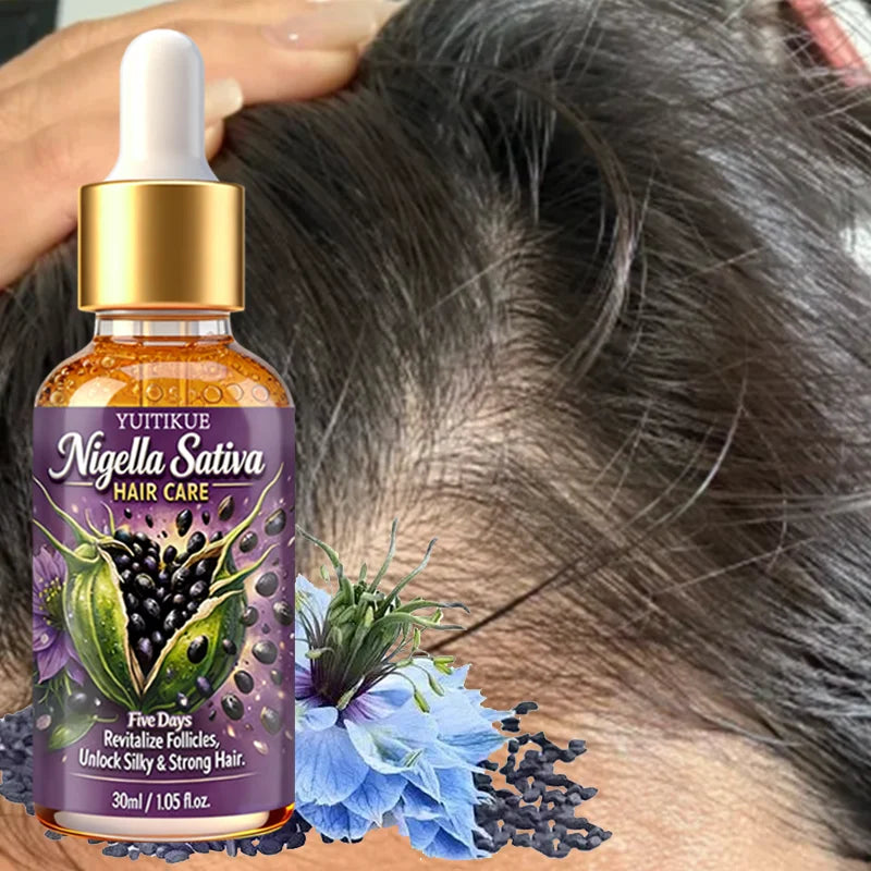 YUITIKUE Nigella Sativa Hair Oil – Scalp & Strengthening Oil