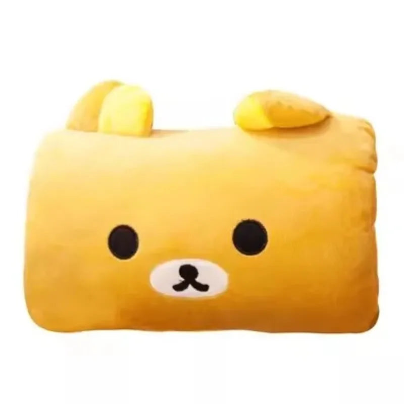Cartoon Cute Hand Warmer Pillow Warm Cover Cylinder Cushion Women