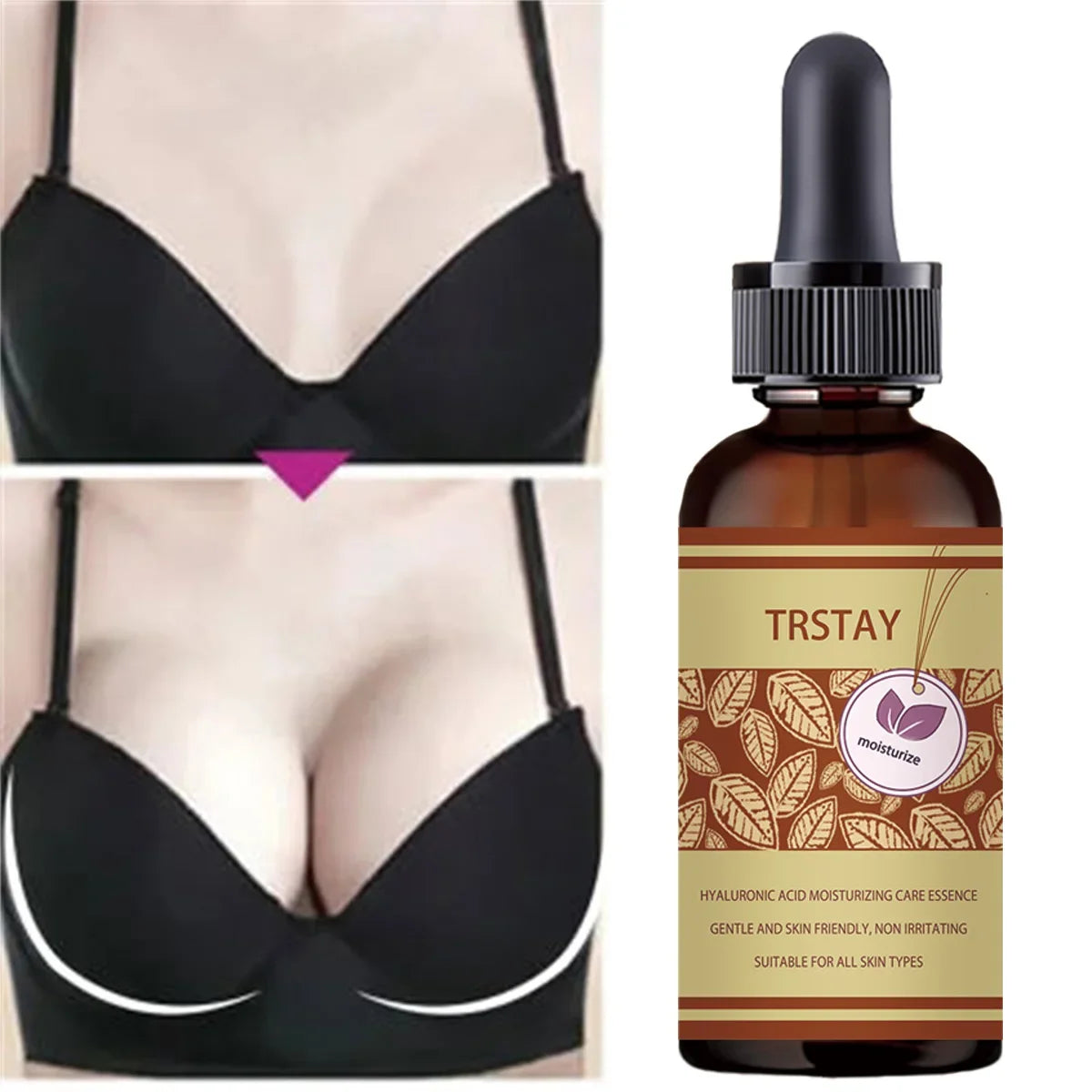 TRSTAY Natural Firming & Lifting Bust Massage Oil Cream