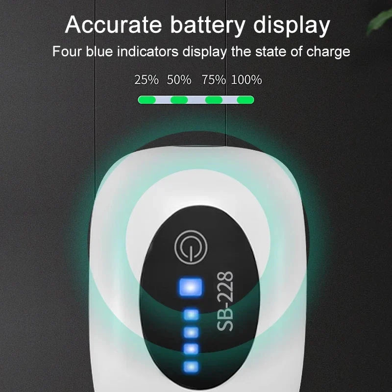 Portable Rechargeable Aquarium Air Pump 6000mAh USB Silent