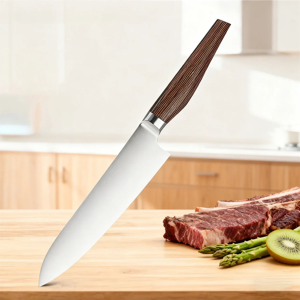 Professional Chef Knife – Sharp Stainless Steel Non-Slip Handle