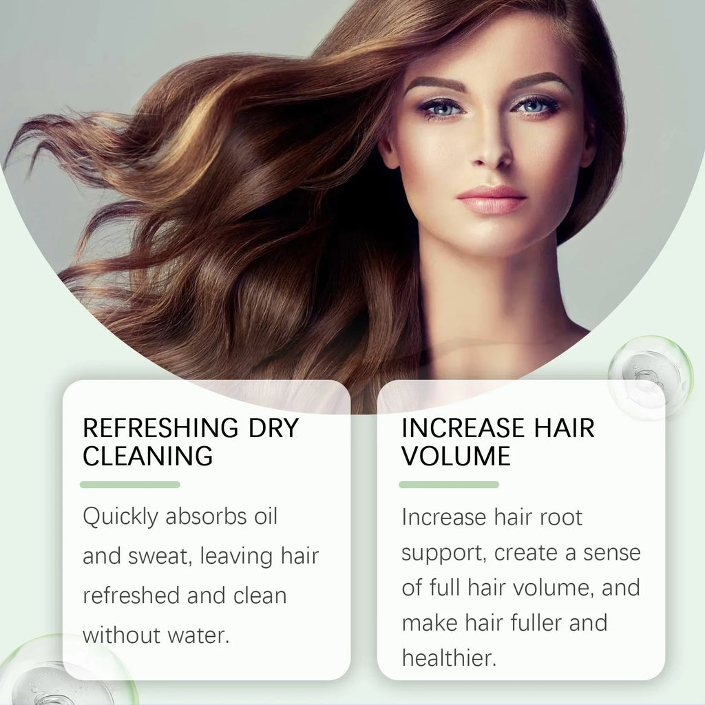 OUHOE Dry Shampoo 80g | Oil Control, Volume & Scalp Care