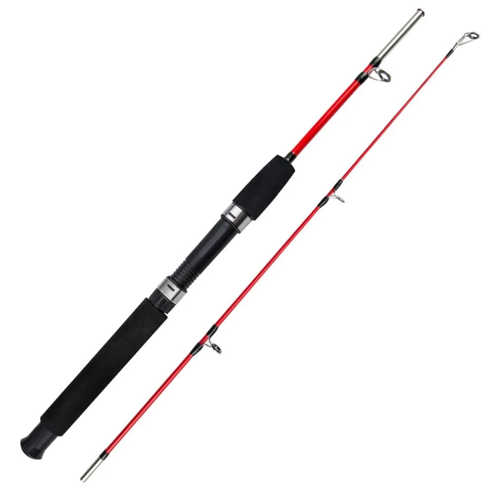 1.0m 2-Section Carbon Spinning Rod – 107g Travel Fishing Rod