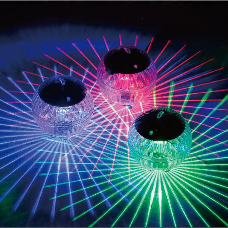 Solar Floating Pond Lights Outdoor Magic Ball Water Floats Pool