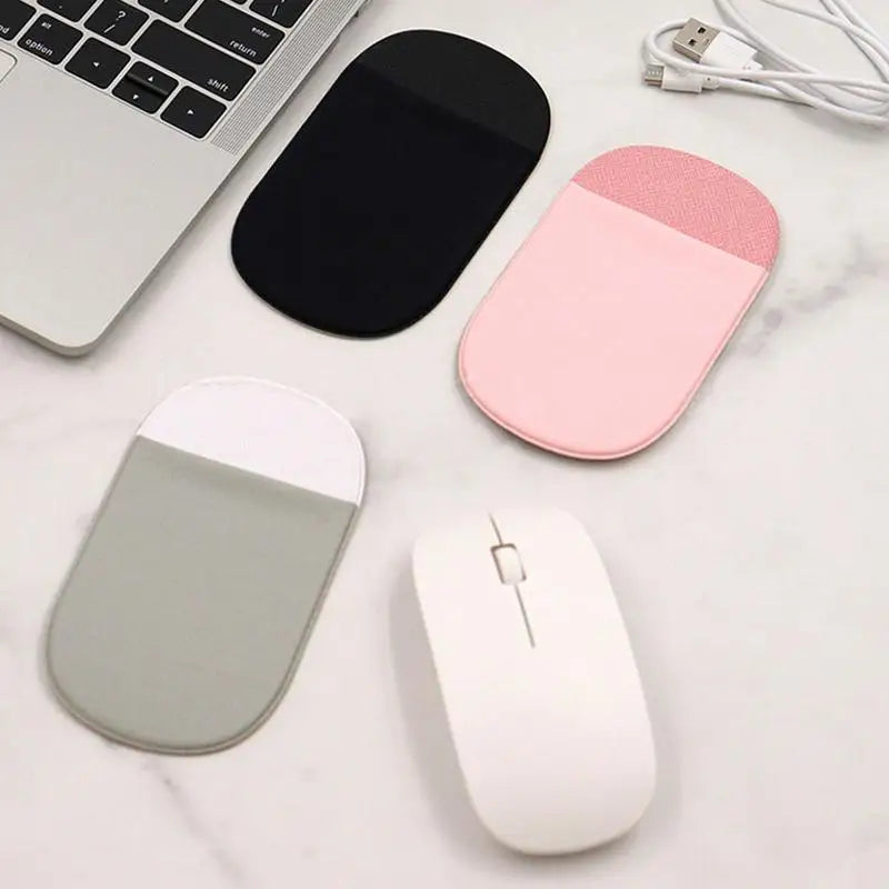 Adhesive Back Storage Bag I-pad Laptop Reusable Reposition Cable