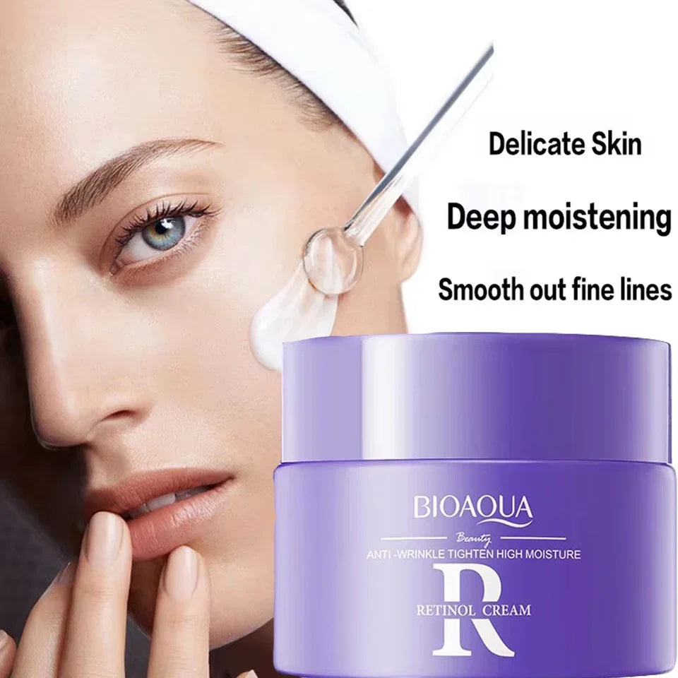 Retinol Facial Care Moisturizing Cream Promotes Skin Elasticity Deep