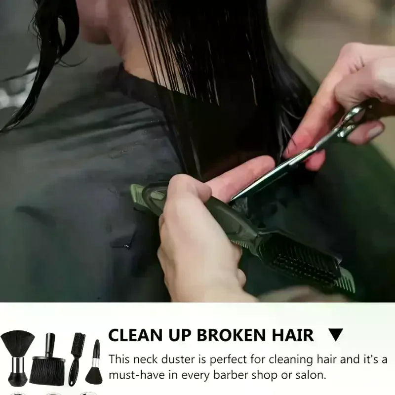 Neck Duster Hair Brush Set | Barber & Salon Cleaning Tool