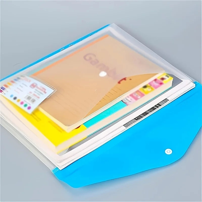 A4 Binder Pocket Plastic Envelopes Expand Folders 6 Stereoscopic