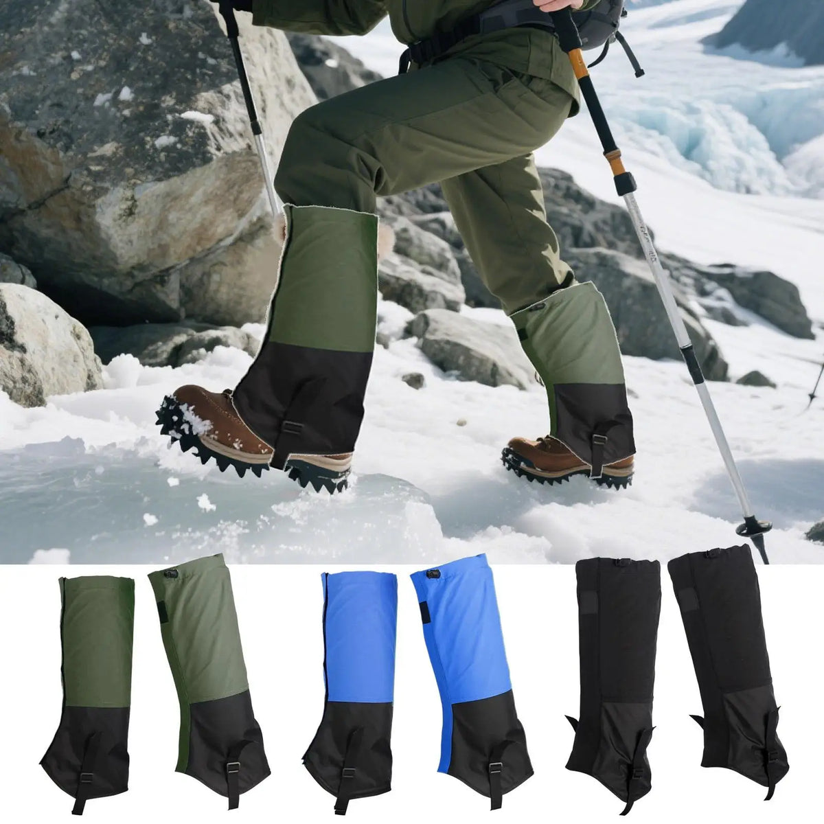 Snake Proof Gaiters – Waterproof Leg Guards for Hiking & Hunting