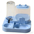 All-in-One Cat Feeder & Water Dispenser | Dual Bowl, 4 Colors