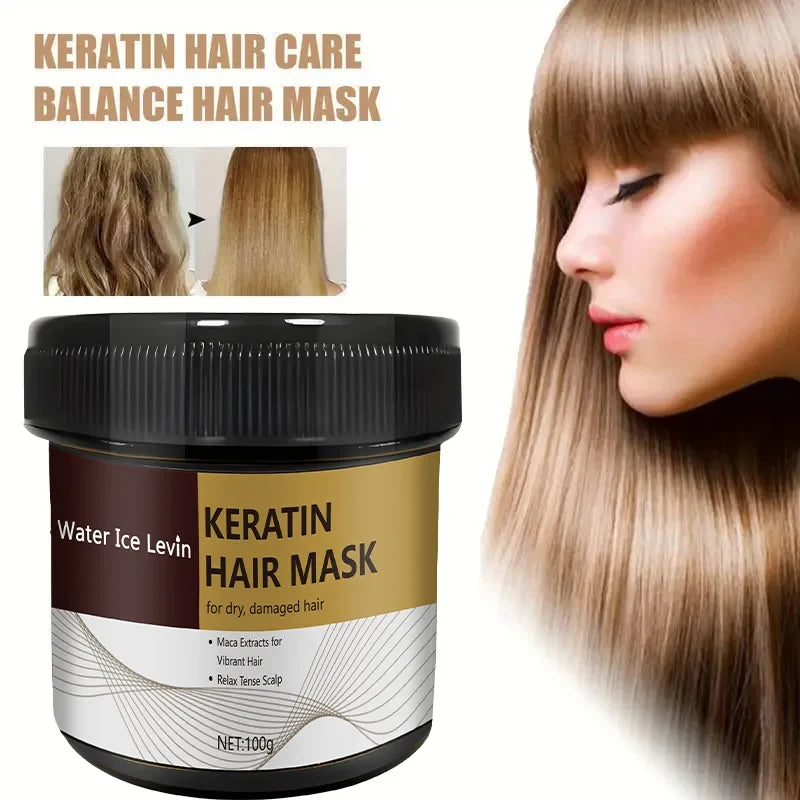 Keratin Hair Mask – Smoothing, Nourishing & Frizz Control 100g