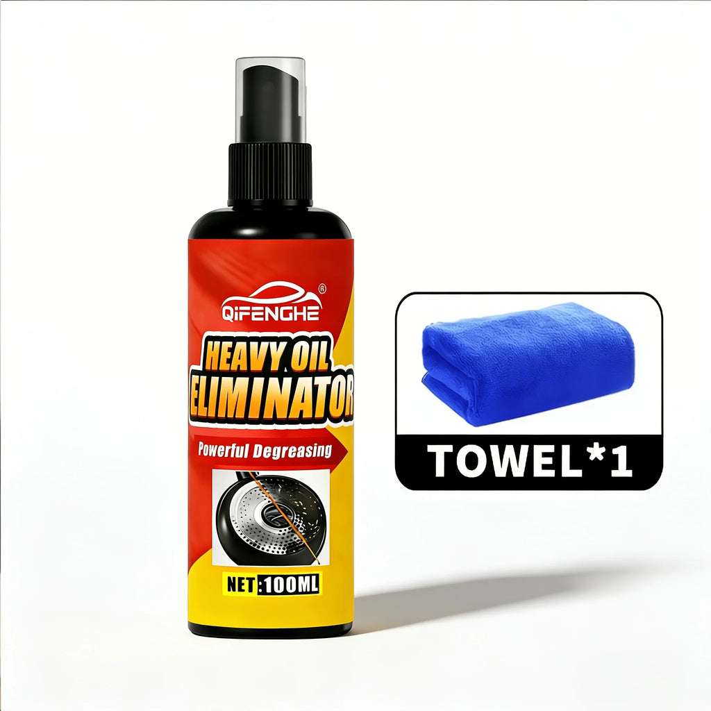 Heavy Duty Kitchen Degreaser Spray – Oil Stain Remover 3.38oz