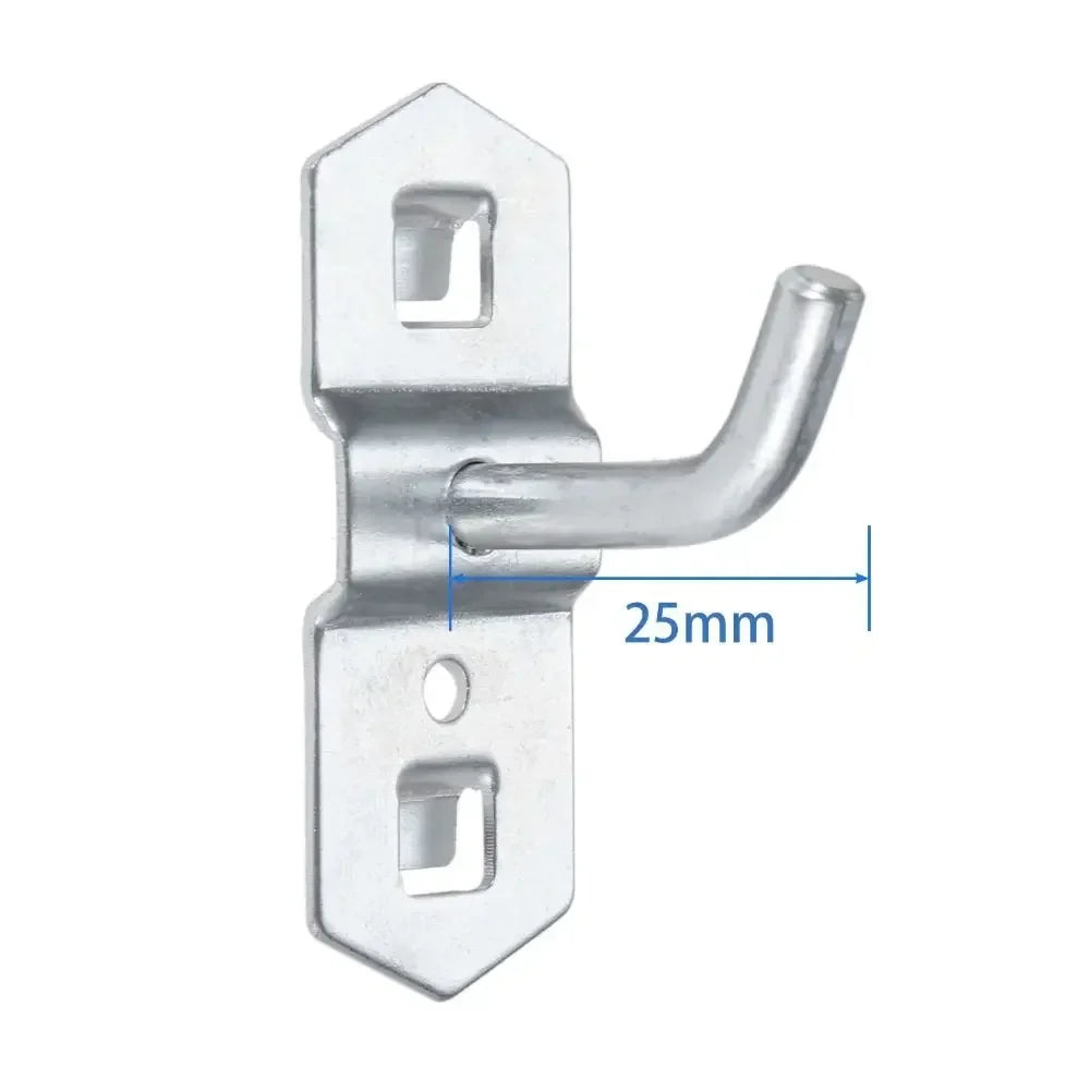 Wall Mount Square Hole Hook Durable Storage Rack 25 50 75 100 150