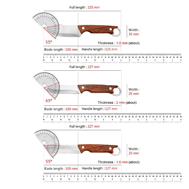 InLeung Hand Forged Boning Knife – Stainless Steel 10"