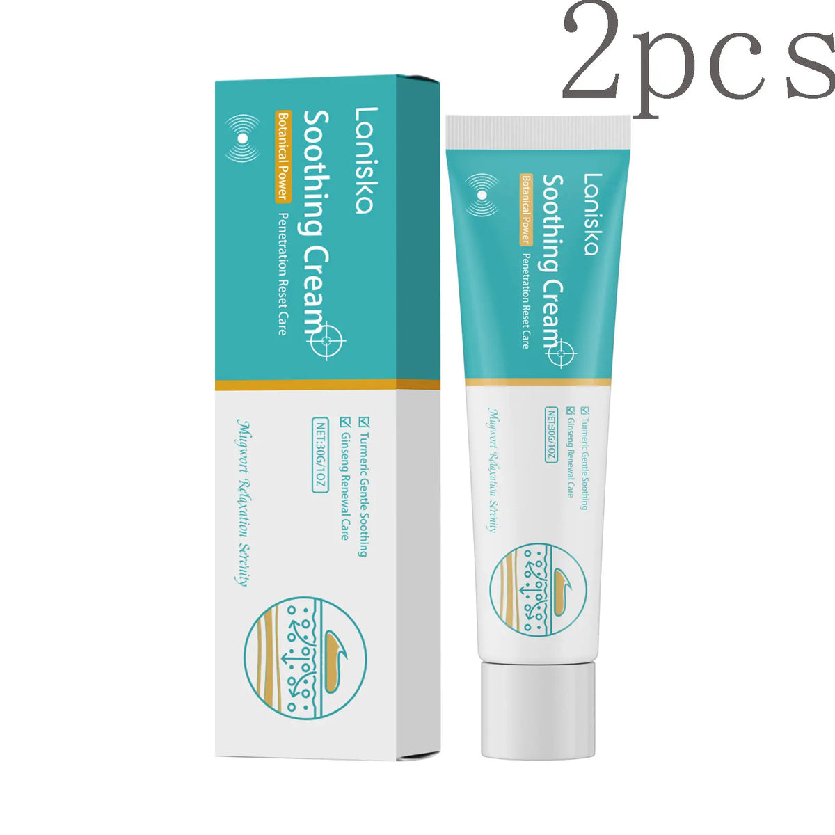Laniska Neck & Shoulder Massage Cream | Natural Plant Extracts