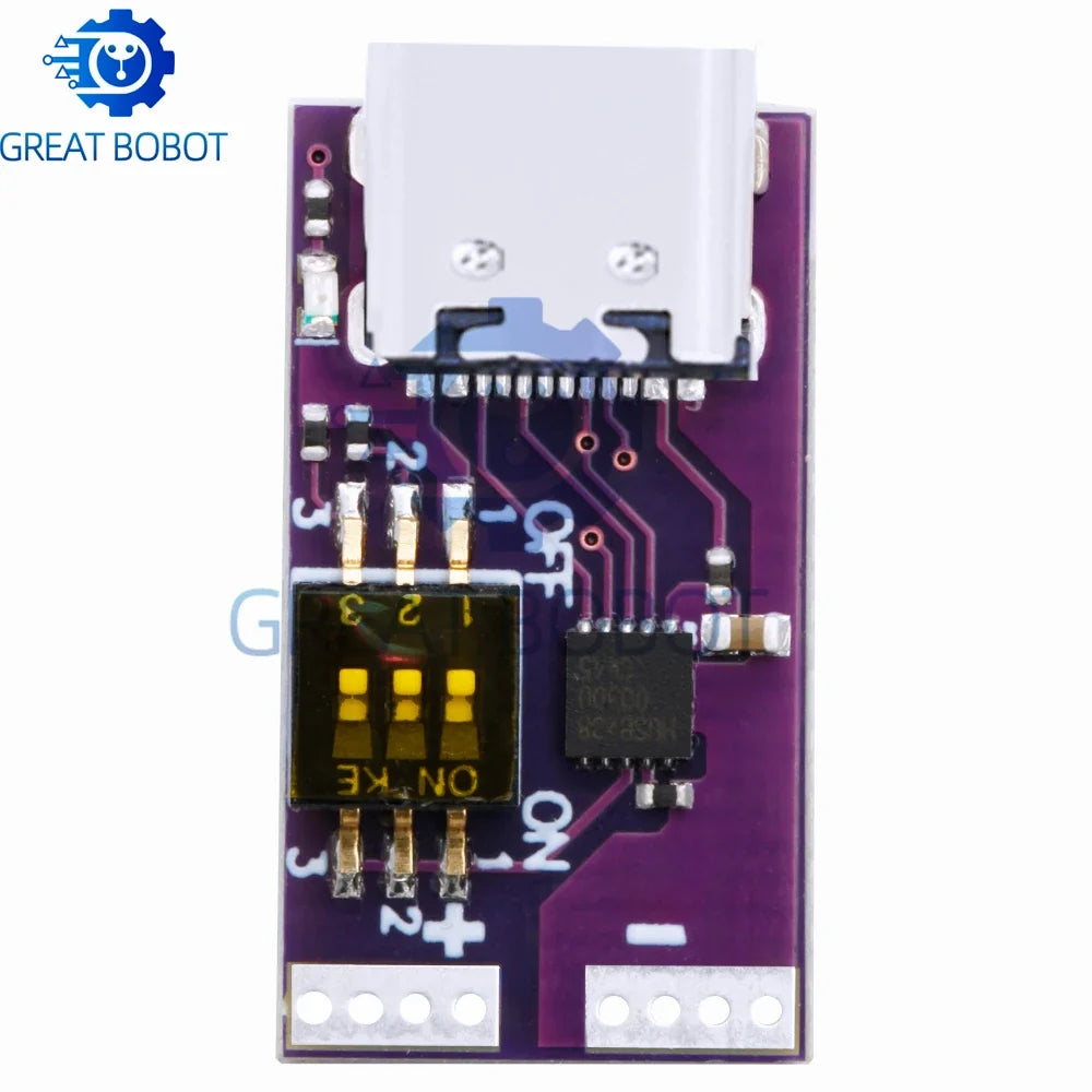 100W USB-C PD Decoy Board 5V–20V 5A Fast Charge Power Module