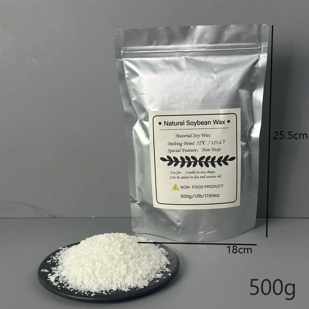 100% Pure Soy Wax for DIY Candle Making – Additive-Free