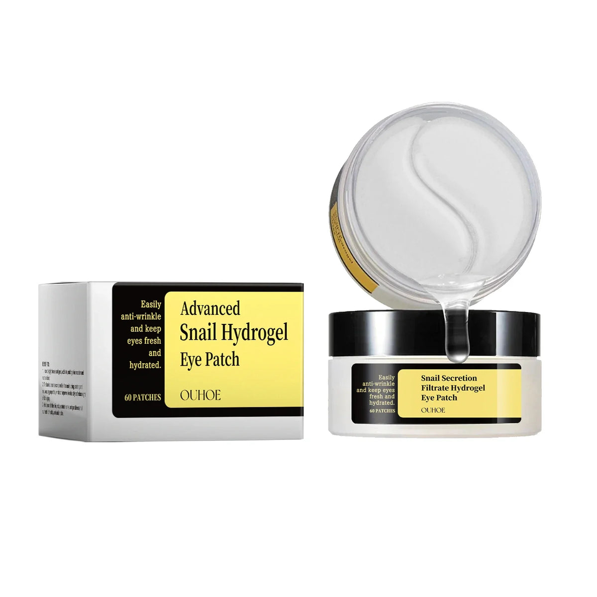 Snail Eye Patches – Dark Circles, Puffiness & Fine Lines