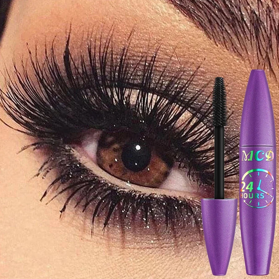 MCD 4D Effect Black Waterproof Mascara – Curl & Lengthen