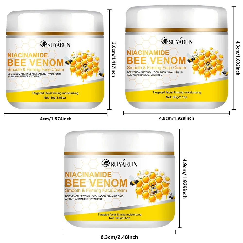 SUYARUN Niacinamide & Bee Venom Face Cream – Brightening Moisturizer